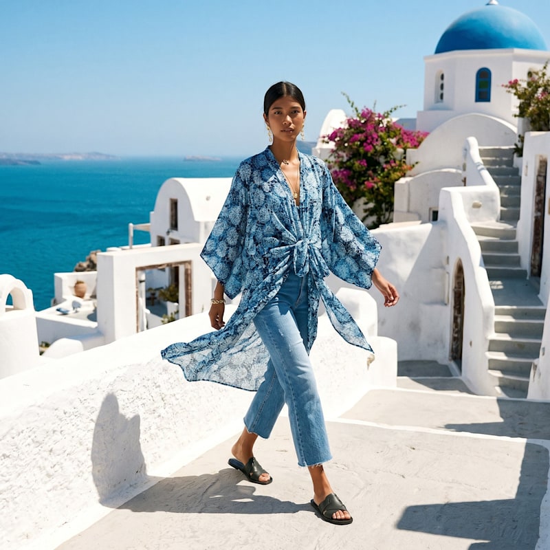 Thumbnail of Seabreeze Tunic In Blue image