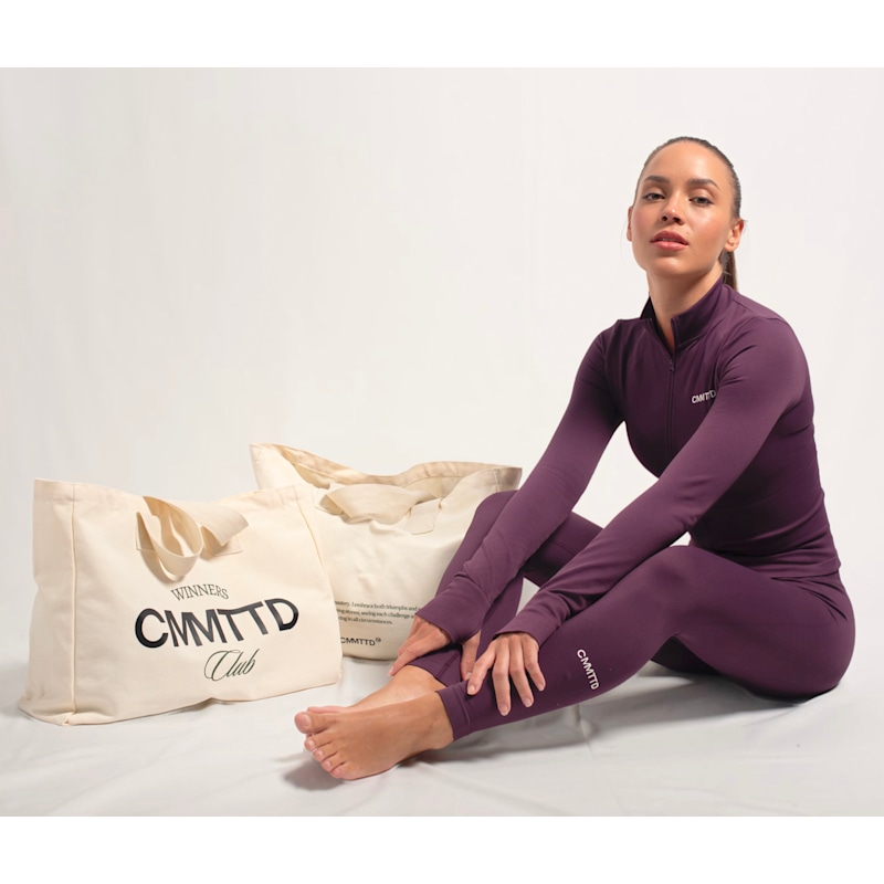 Thumbnail of Seamless Sculpt Zip-Up Jacket - Plum image