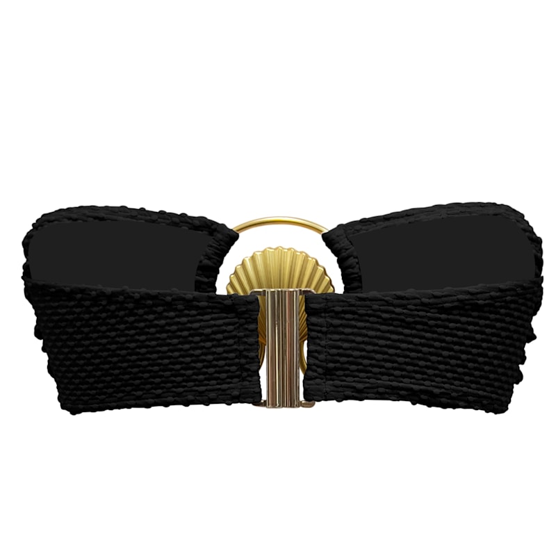 Thumbnail of Seashell Bikini Top - Black image