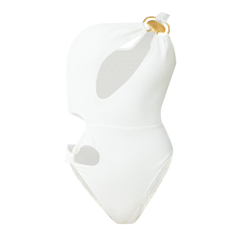Thumbnail of Seashell Cutout One Piece - White image