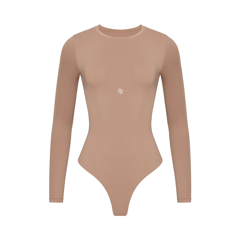 Thumbnail of Second Skin Long Sleeve Crew-Neck Bodysuit Nude image