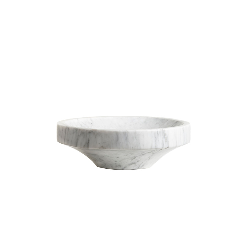 Thumbnail of Marble Stone Bowl - White image