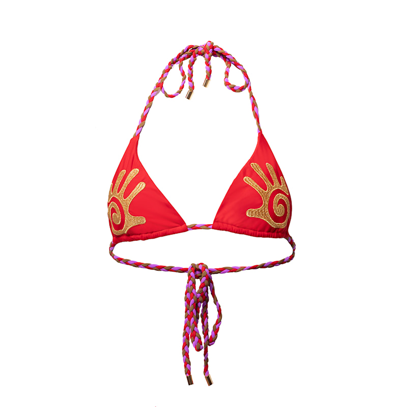 Thumbnail of Sedona Red Bikini Top image