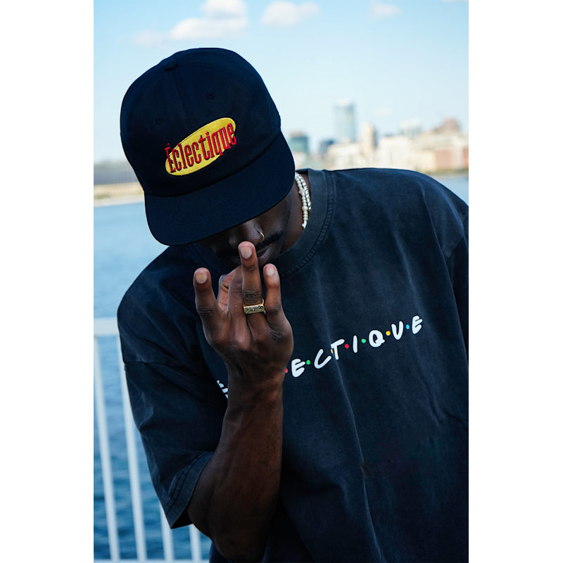 Thumbnail of Seinfeld Vintage Logo Hat Black image