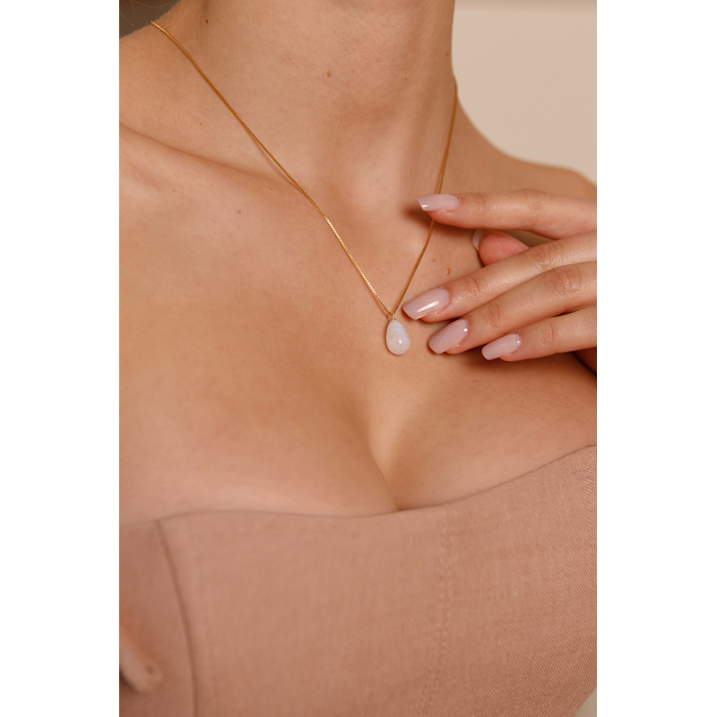 Thumbnail of September Moonstone Necklace image