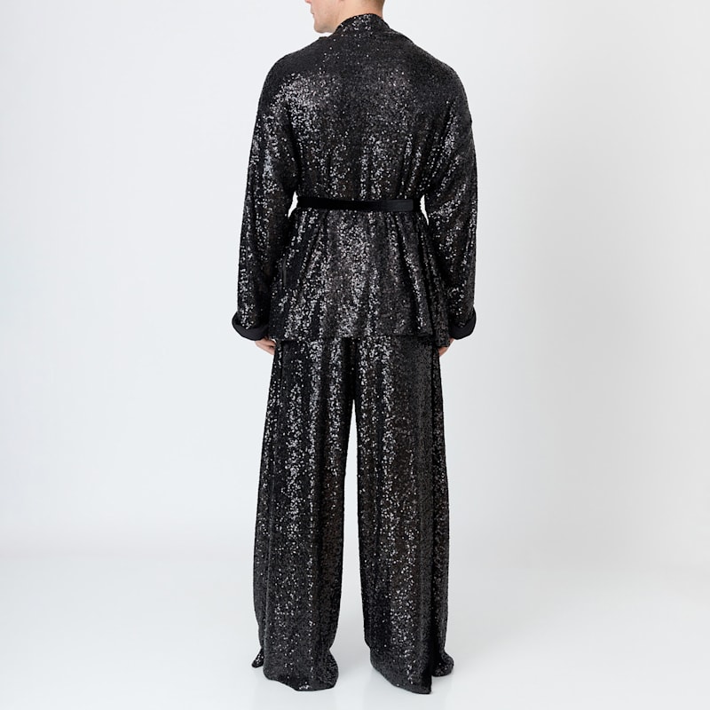Thumbnail of Sequin Wrap Blazer image