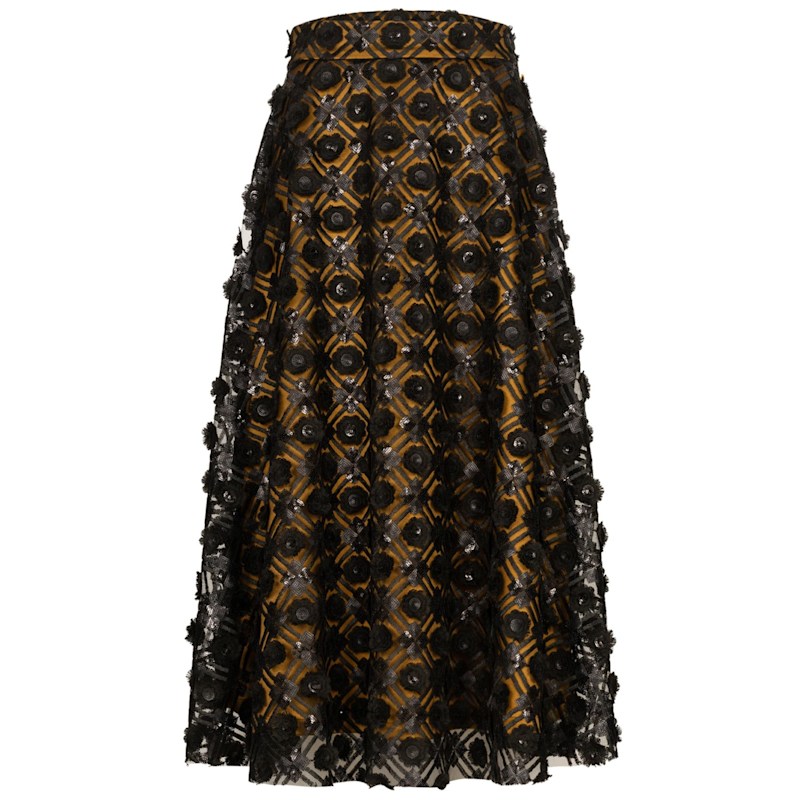 Thumbnail of Sequin Embellished Midi Skirt image