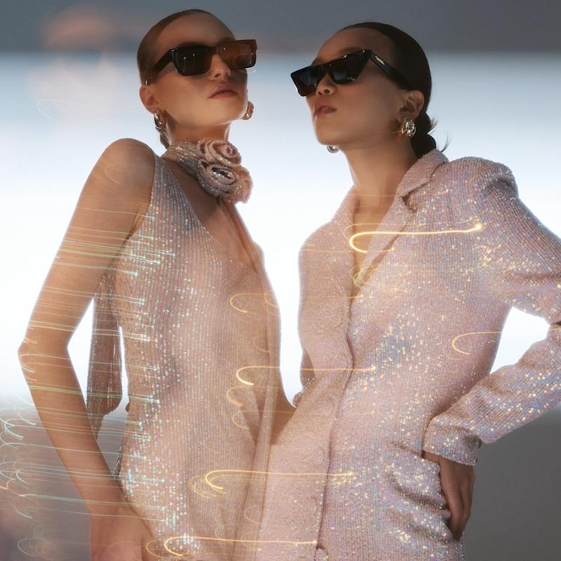 Thumbnail of Sequin-Embellished Minidress In Pink image