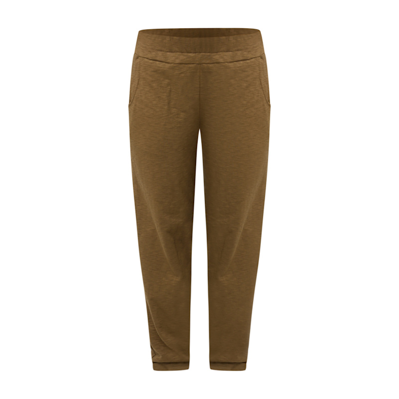 Thumbnail of Organic Cotton Mid Rise Pants - Sequoia Teak image