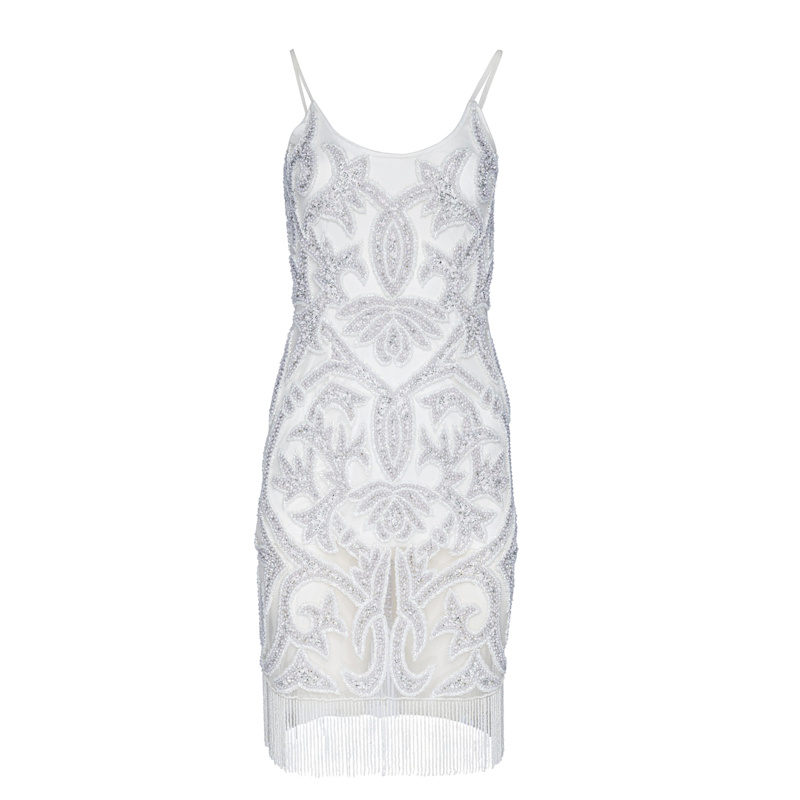 crystal beaded prom dress Paxton Beaded Maxi Dress