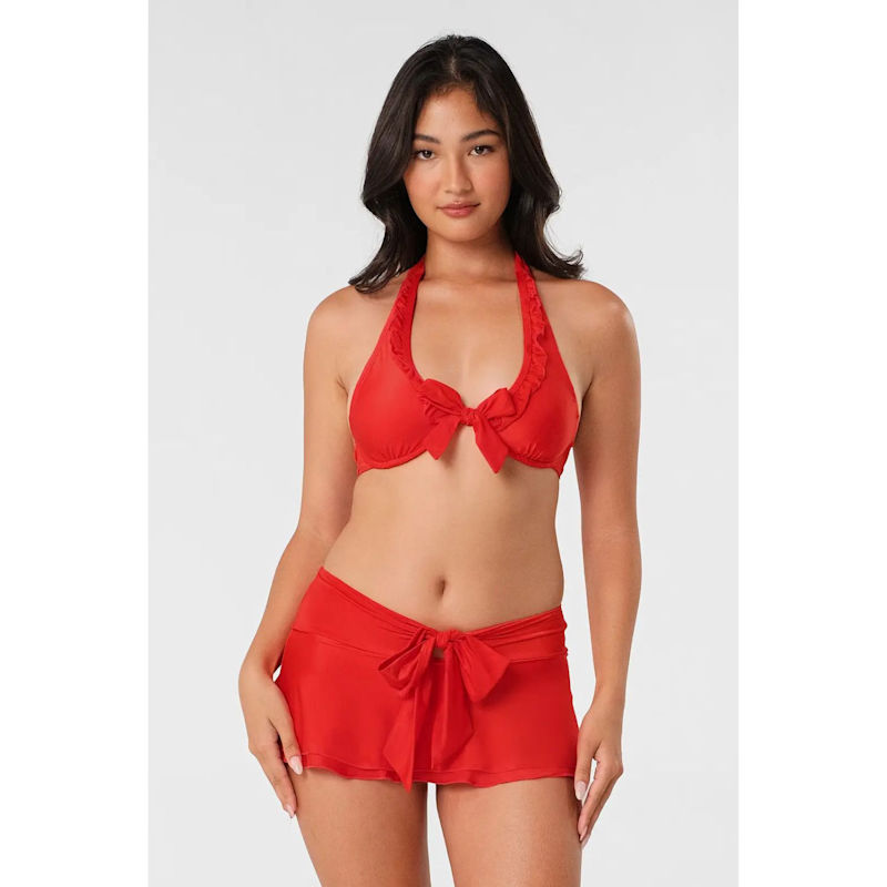 Thumbnail of Serina Ruffled Skort / Red Hot Gloss image