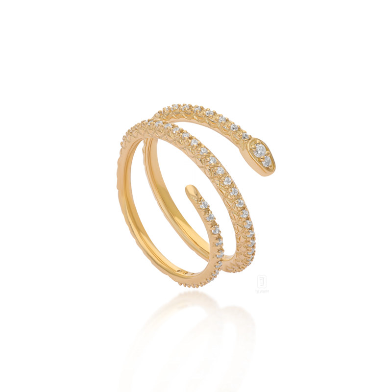 Thumbnail of Serpent Muse Silver Ring image