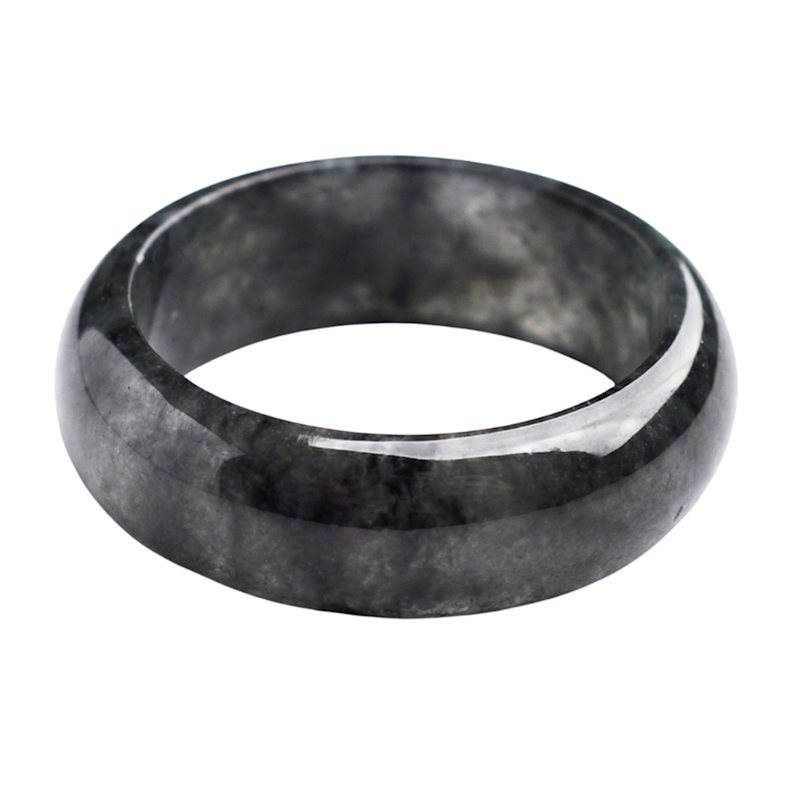 Thumbnail of Sesame Grey Jade Ring image
