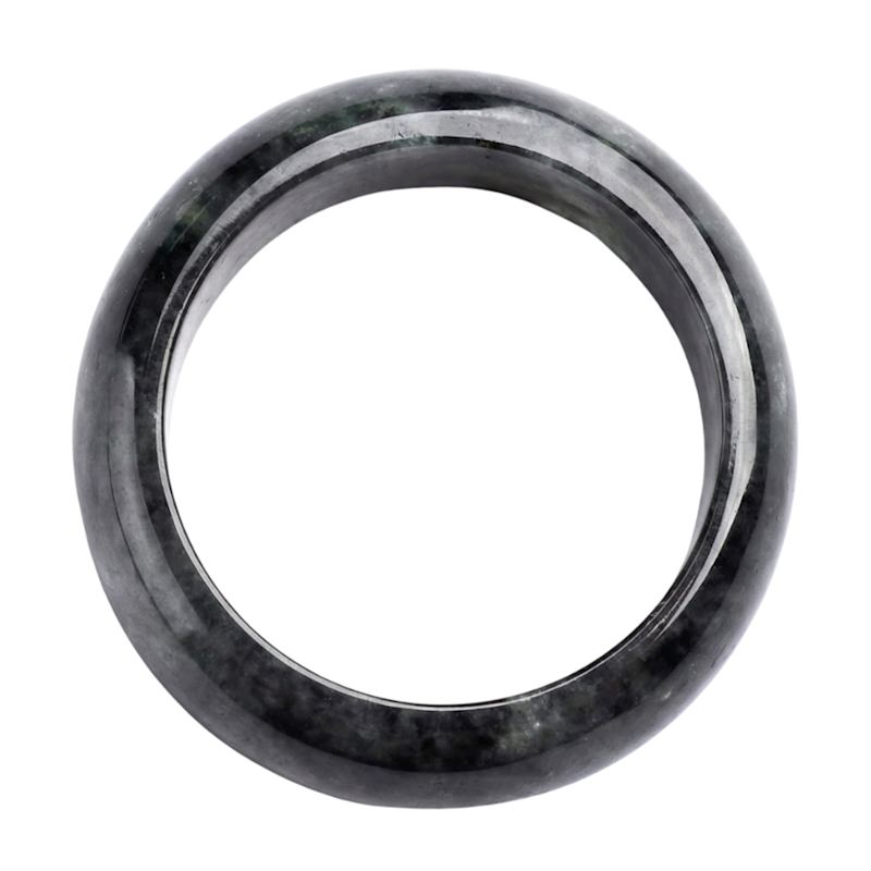 Thumbnail of Sesame Grey Jade Ring image