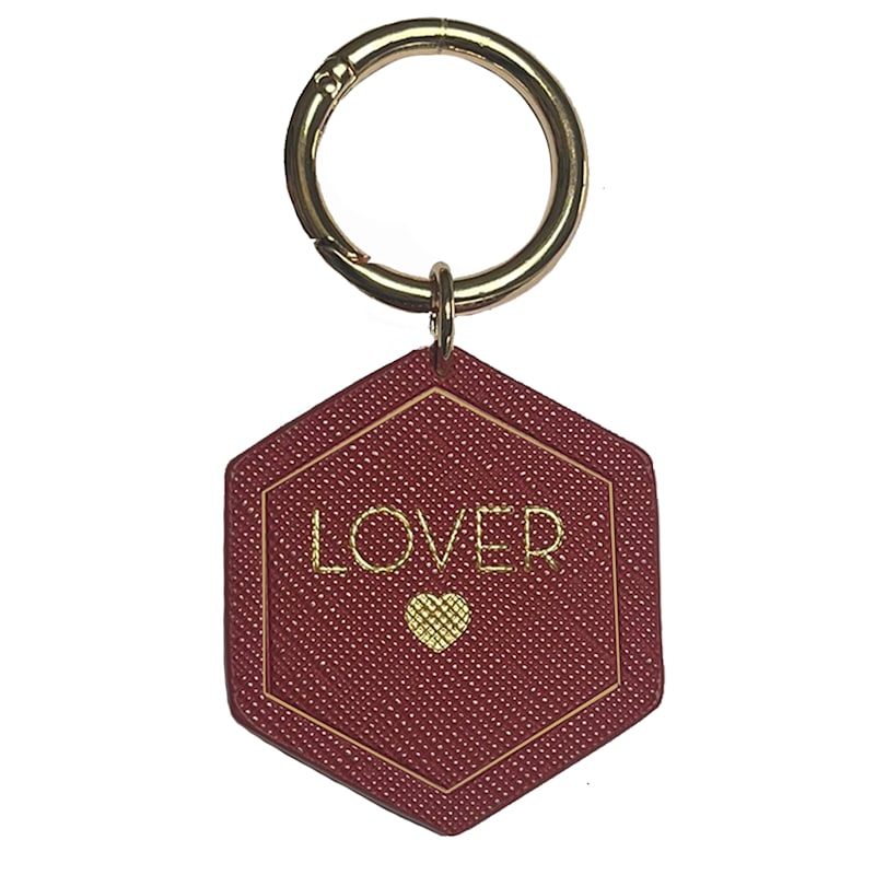 Thumbnail of Set Of Four Vegan Leather Keychains image