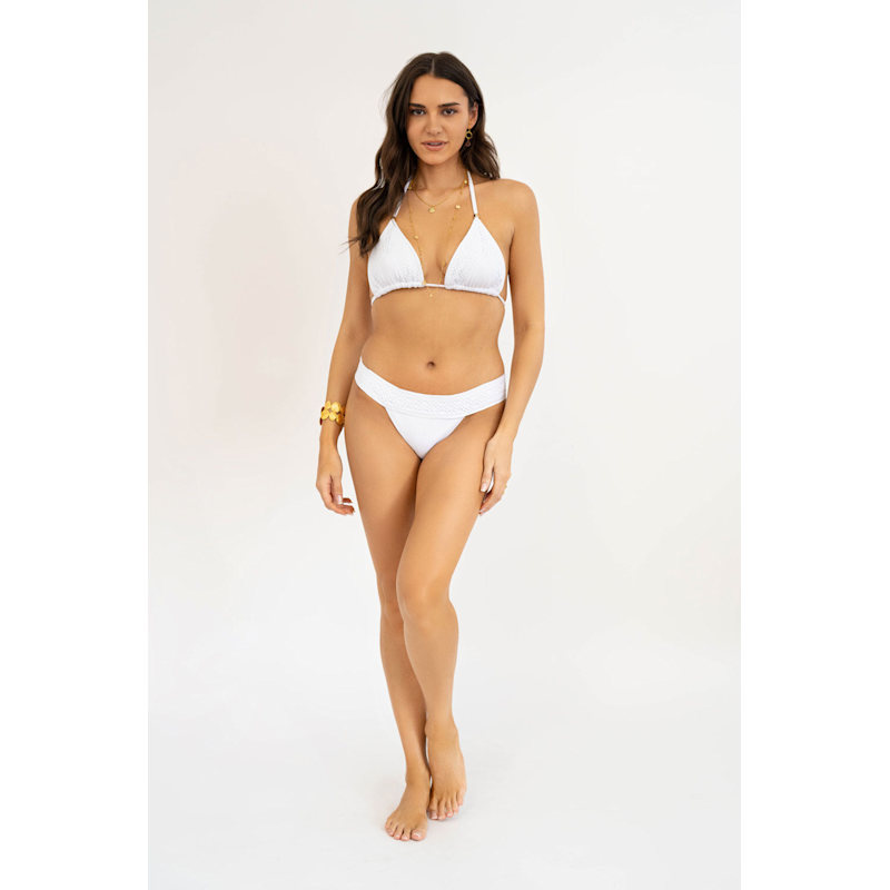 Thumbnail of Sevi Triangle Bikini Top - White image