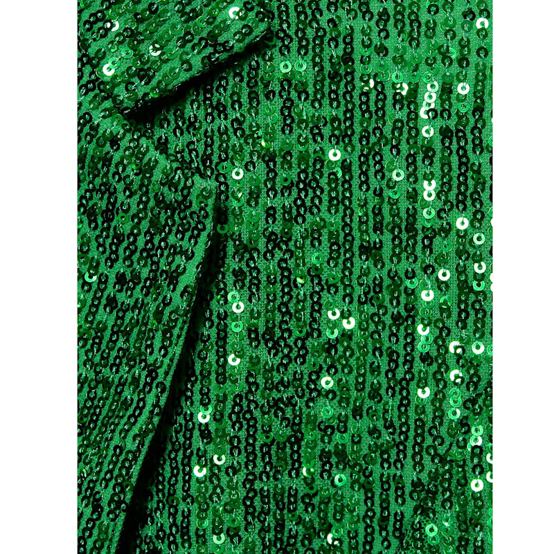 green sequin blazer dress Sequins Blazer Green - Eye-Catching Sequin Blazer