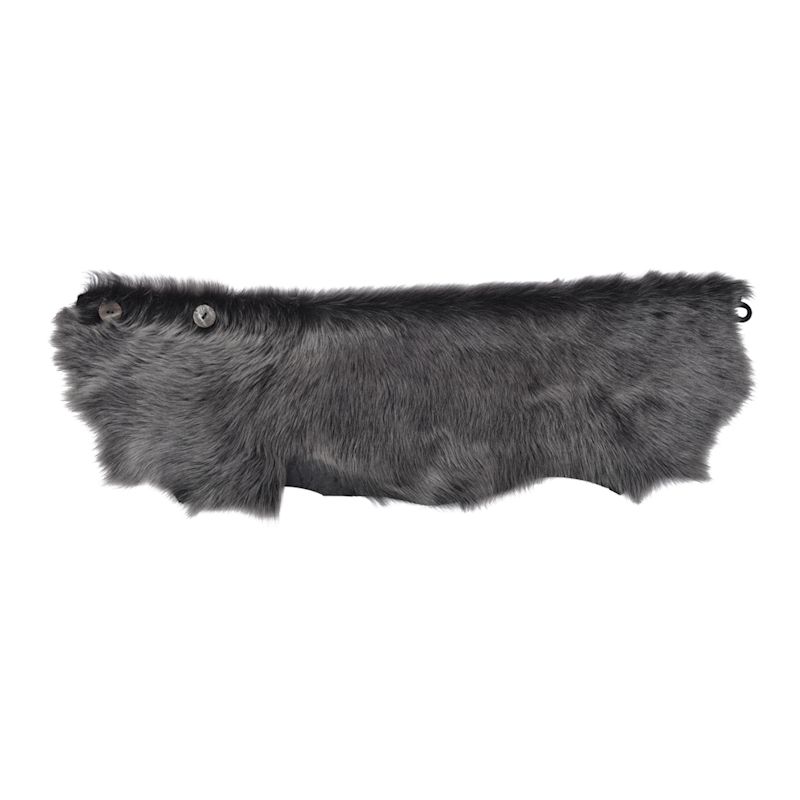 Thumbnail of Sheepskin Shrug Black Briza Toscana - Ailsa Wrap image