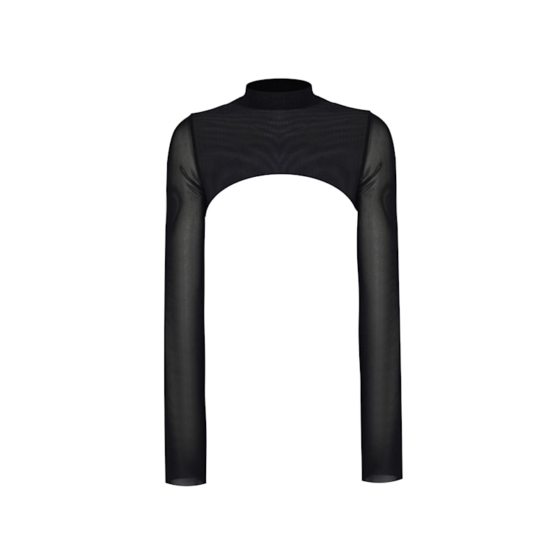 Thumbnail of Black Sheer Bolero image