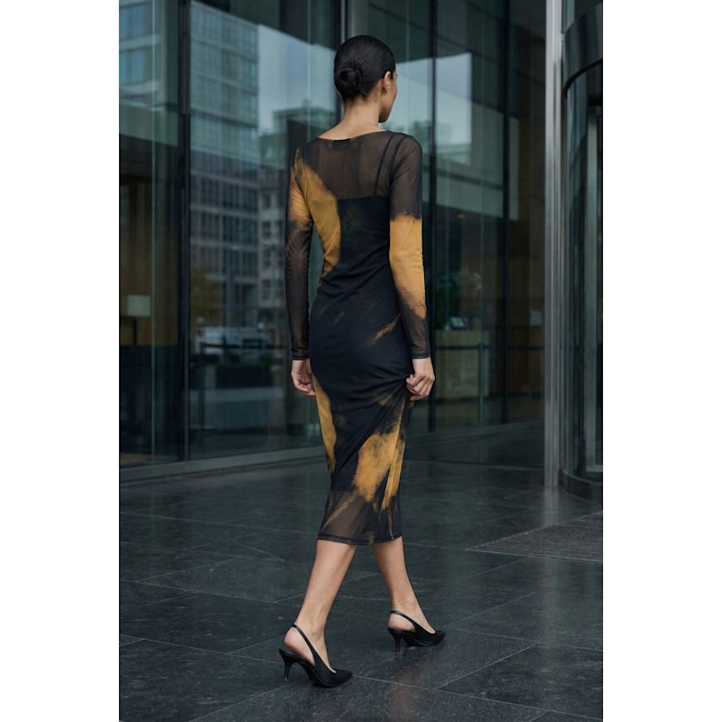 chinese dress ladies Double Layer Mesh Dress main image 1
