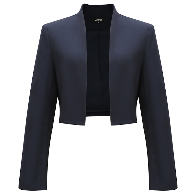 Thumbnail of Short Bolero Jacket -Navy image
