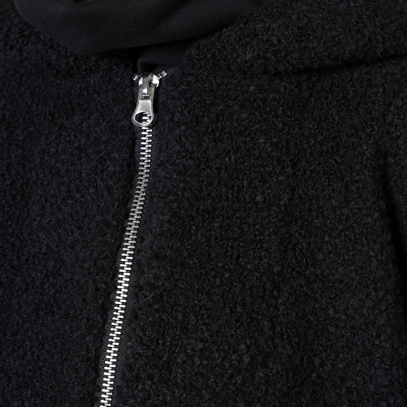 Thumbnail of Short Bouclé Jacket In Black image