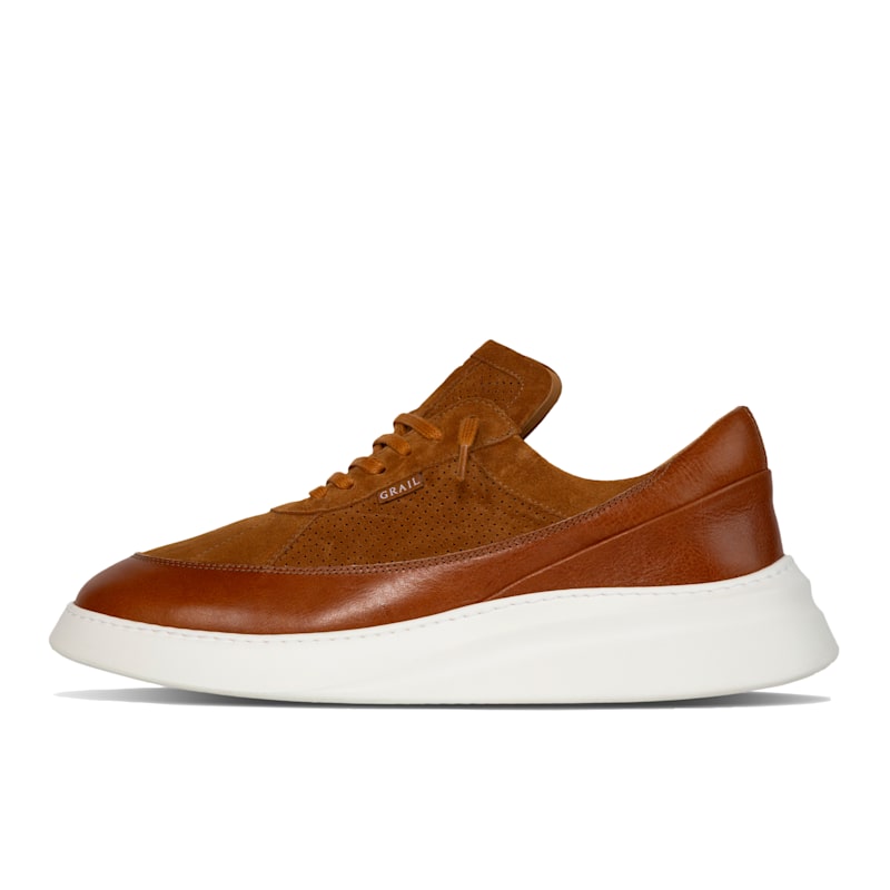 Thumbnail of Showman Men's Sneaker In Cognac image