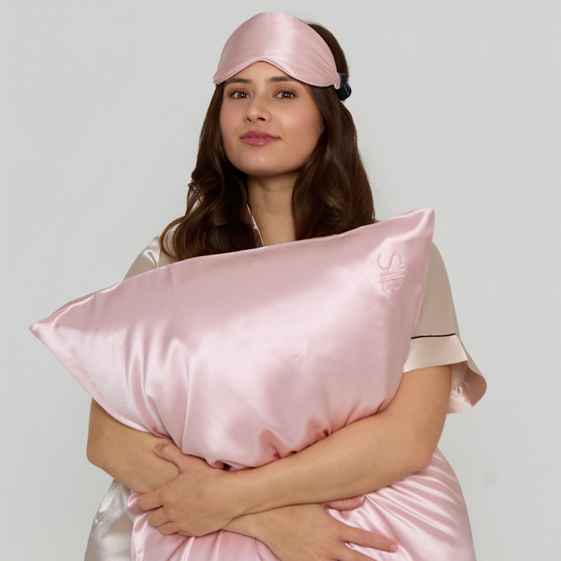 Thumbnail of Sib®  Luxury Silk Pillowcase - Pure Silk Infused With Hyaluronic Acid Pink image