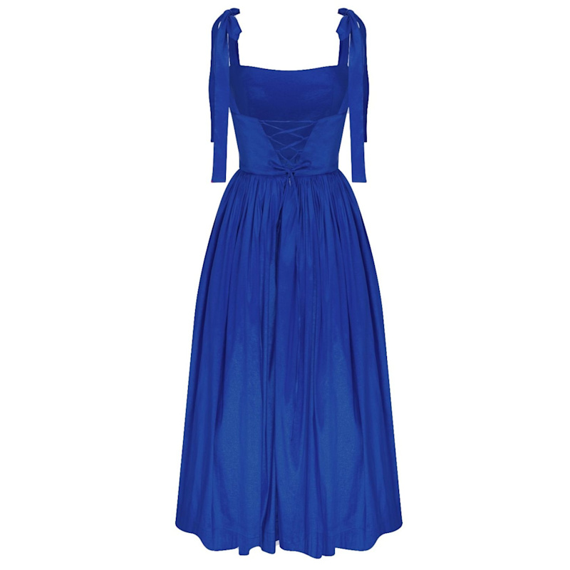 Thumbnail of Sibby Midi Dress In Bleu image