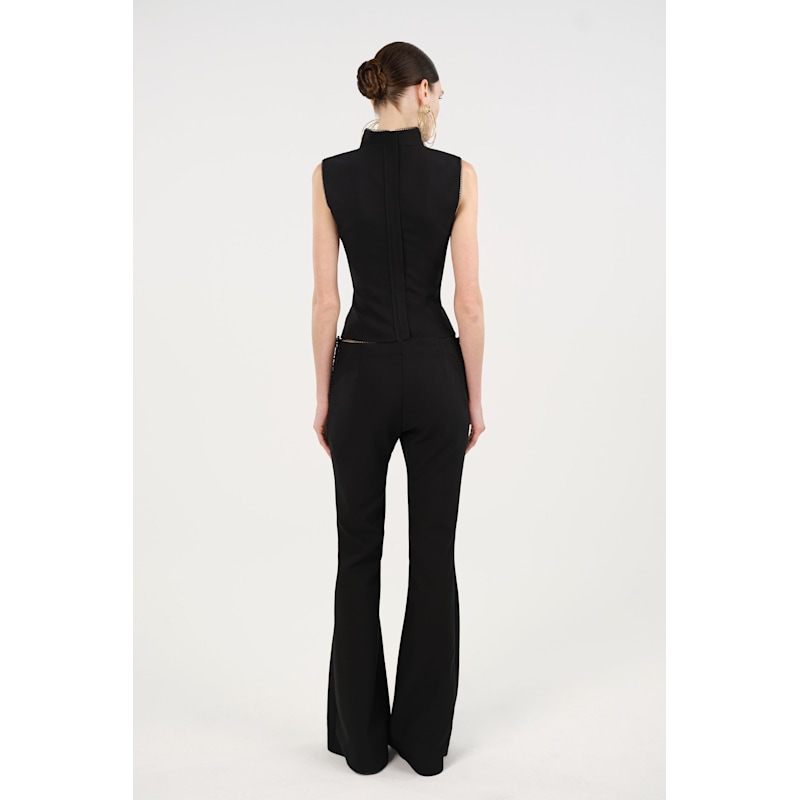 Thumbnail of Side-Tie Low-Rise Slim Fit Trousers image