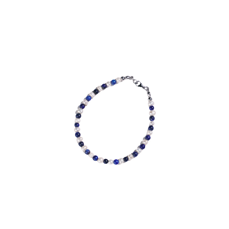 Thumbnail of Sigma Pearl & Lapis Bracelet image