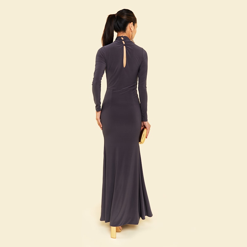 Thumbnail of Silene Maxi Dress In Odyssey Grey image