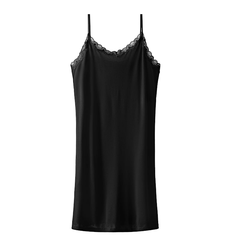 Thumbnail of Silk Blend Slip - Tap Shoe Black image