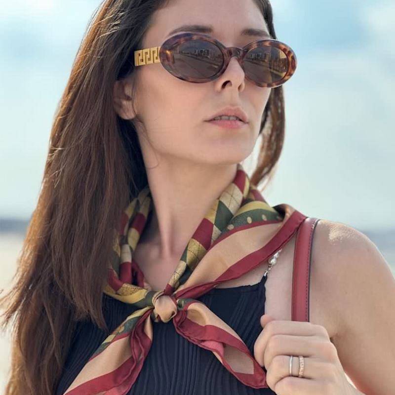 Thumbnail of Silk Scarf Harlequin image