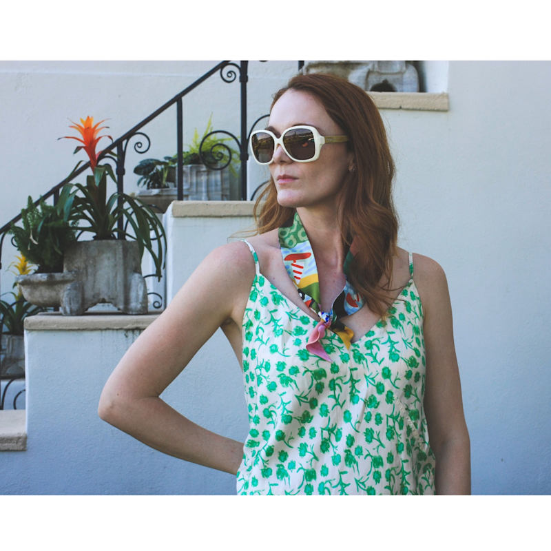 Thumbnail of Silk Skinny Scarf Of Summer image