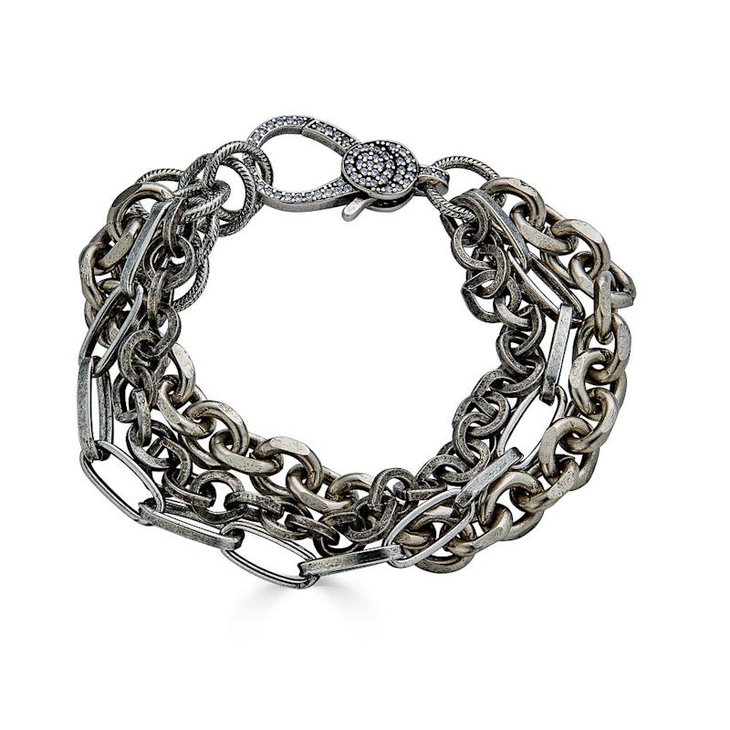 Thumbnail of Silver Three Strand Bracelet image