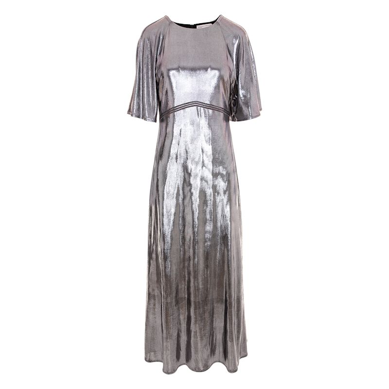 Thumbnail of Silver A-Line Dress image