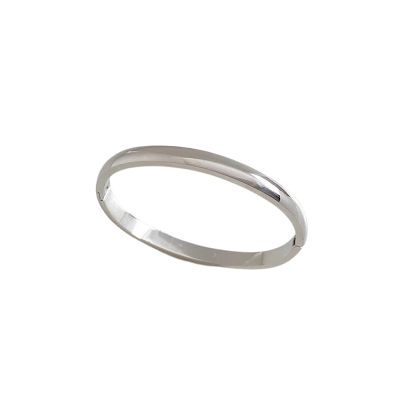 Thumbnail of Silver Bangle Six Mm image