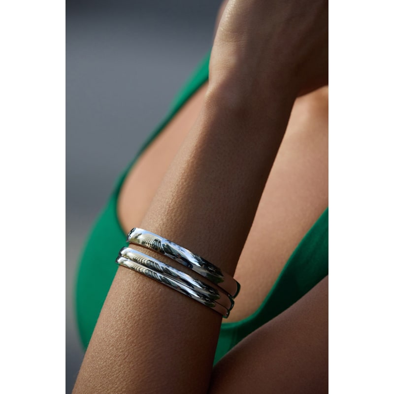 Thumbnail of Silver Bangle Six Mm image