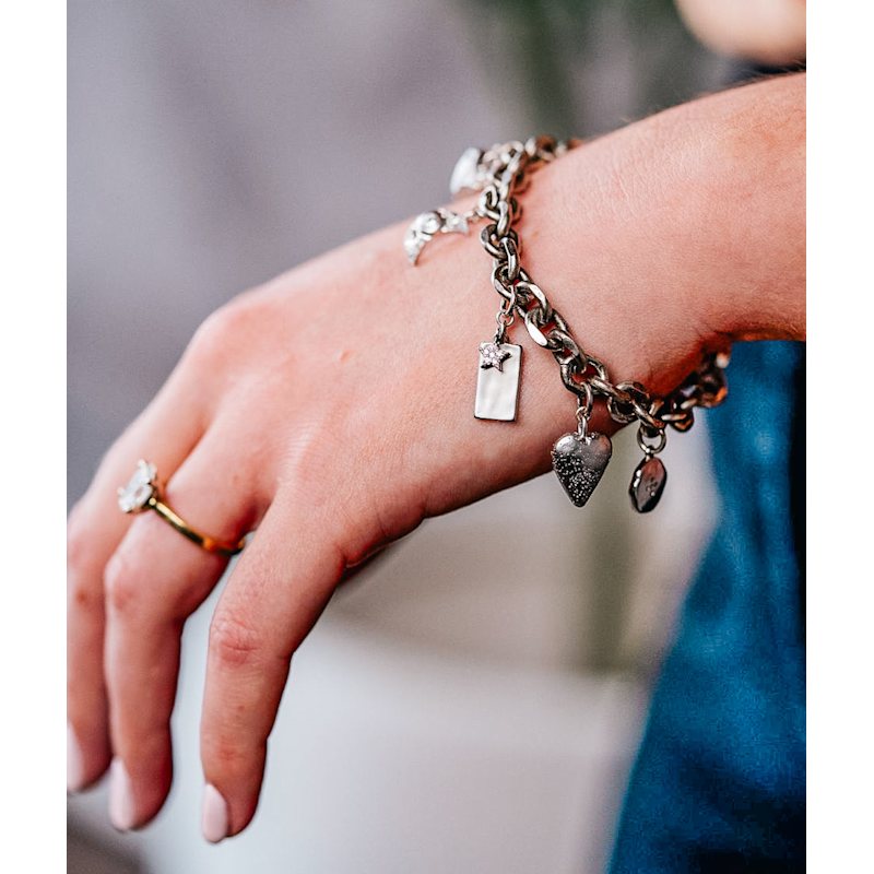 Thumbnail of Silver Charm Bracelet image