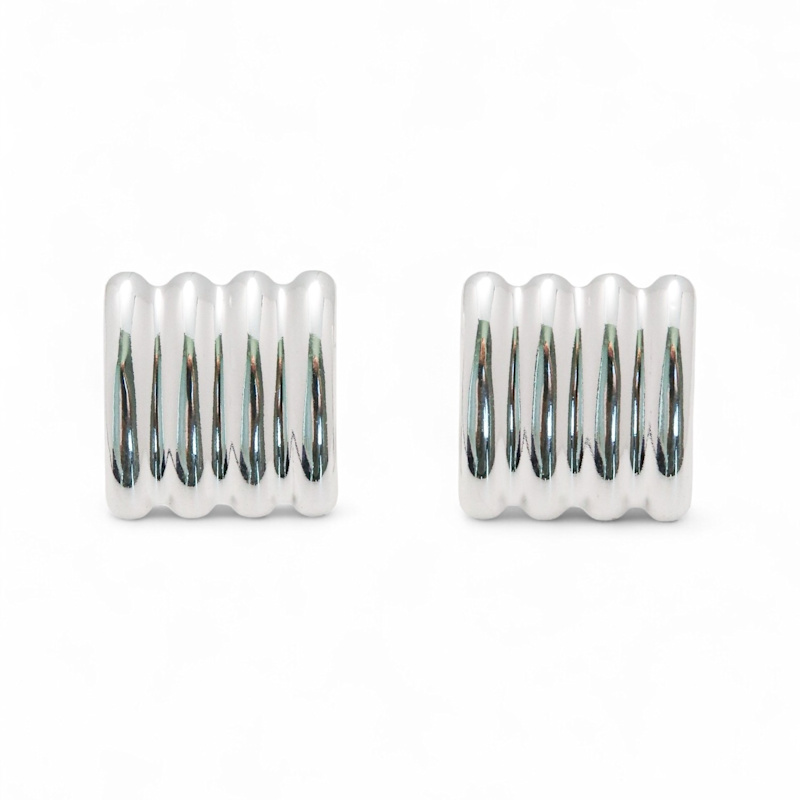 Thumbnail of Silver Classic Bar Studs image