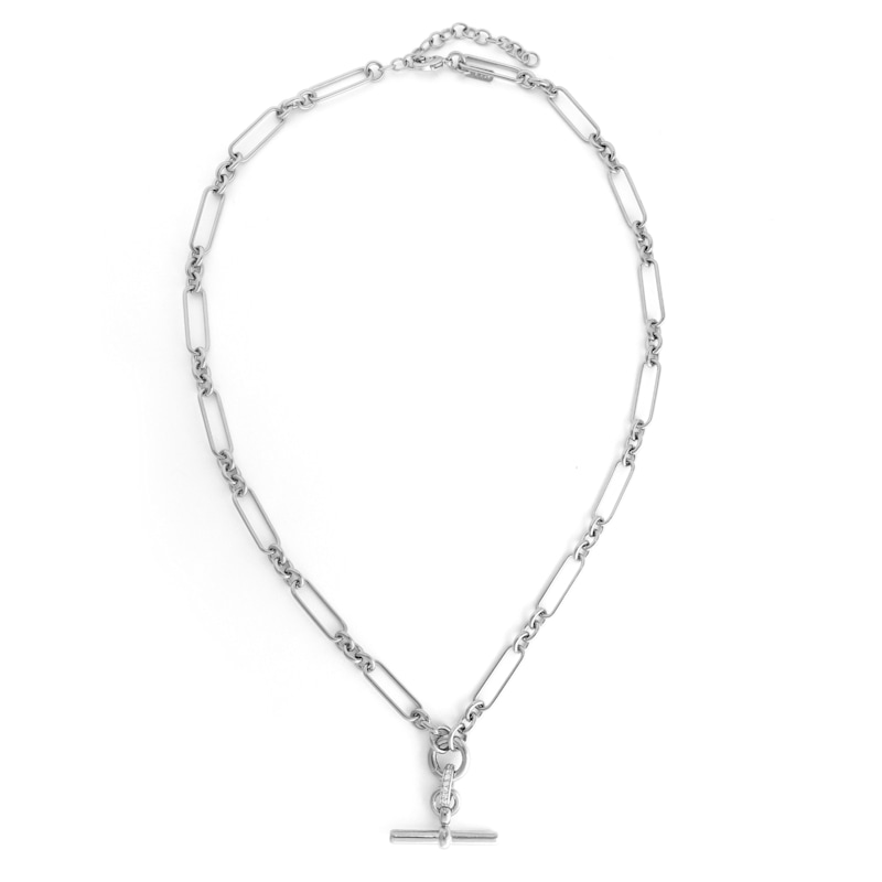 Thumbnail of Silver Colette T Bar Necklace image