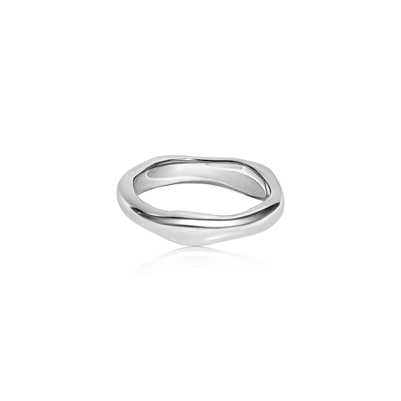 Thumbnail of Silver Stacked Waterproof Rings image