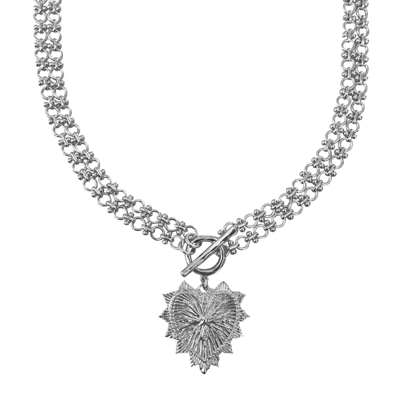 Thumbnail of Silver Freya Necklace image