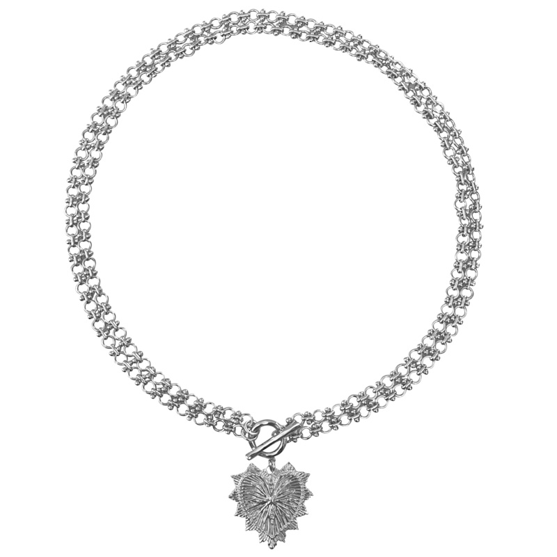 Thumbnail of Silver Freya Necklace image