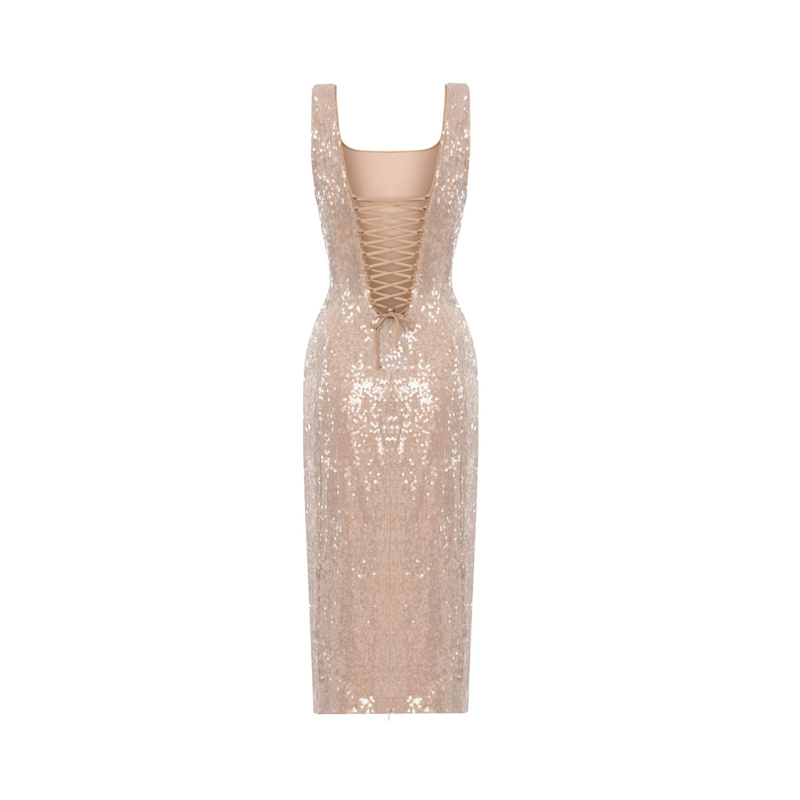 Thumbnail of Silver Midi Dress image