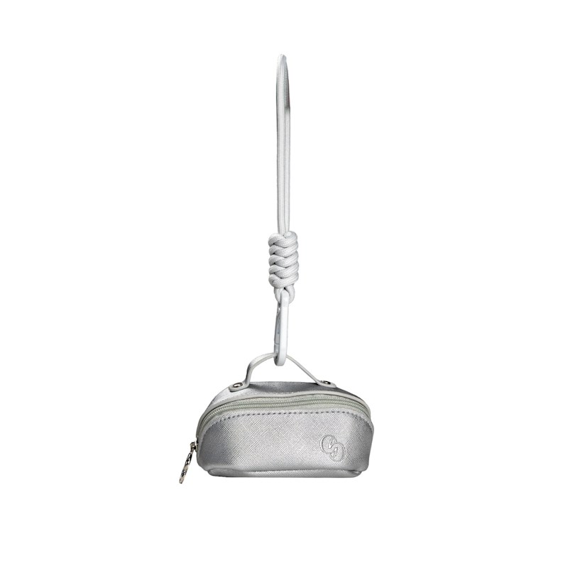 Thumbnail of Silver Mini Carry-All Bag Charm image