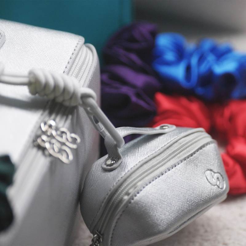 Thumbnail of Silver Mini Carry-All Bag Charm image