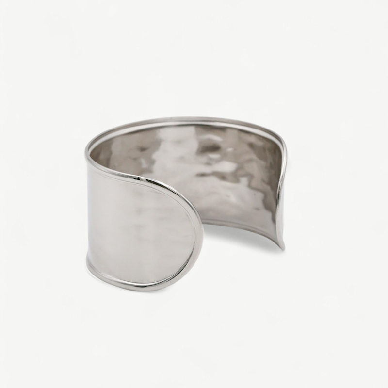 Thumbnail of Silver Muse Chunky Bangle image