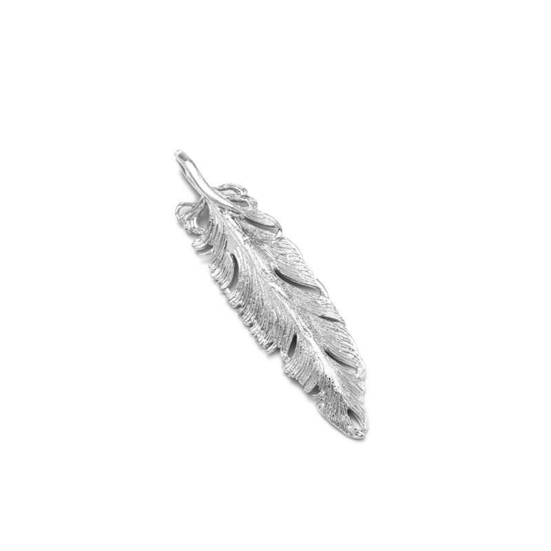 Thumbnail of Silver Plume Pendant Charm image